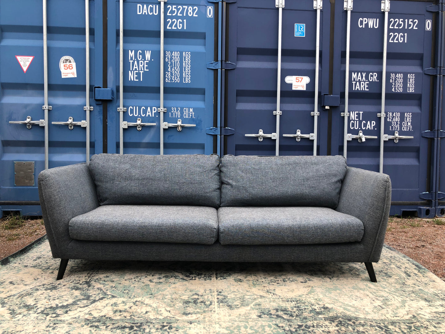 MIO MADISON 3 SITS GRÅ