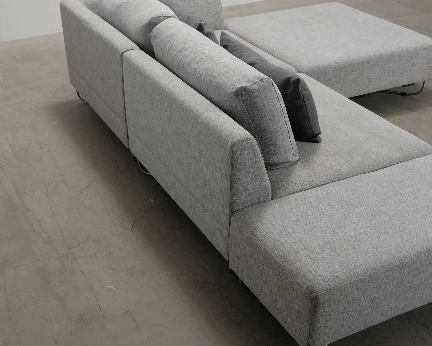 Bolia Orlando 3-sits hörnsoffa med divan grå