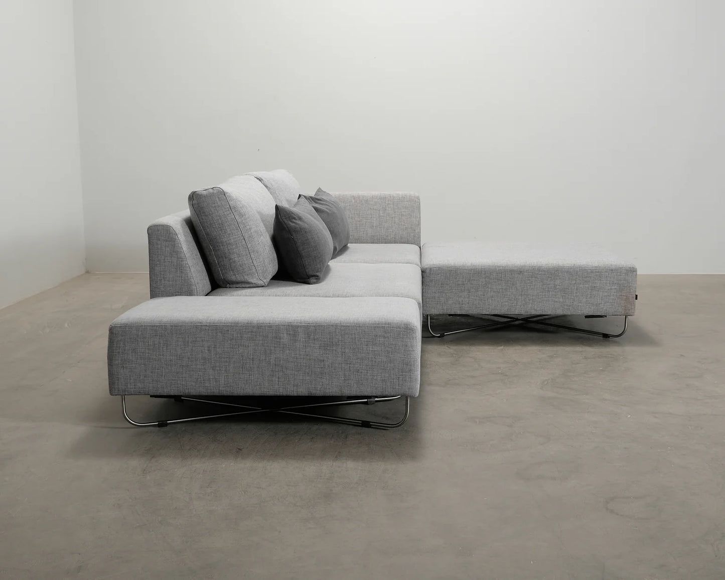 Bolia Orlando 3-sits hörnsoffa med divan grå