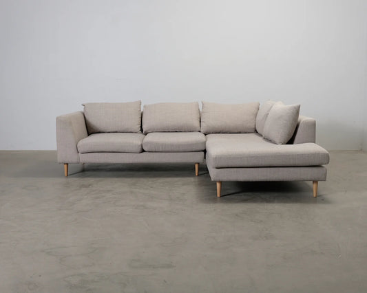 SOFACOMAPANY Noa 3-sits divansoffa gråbeige